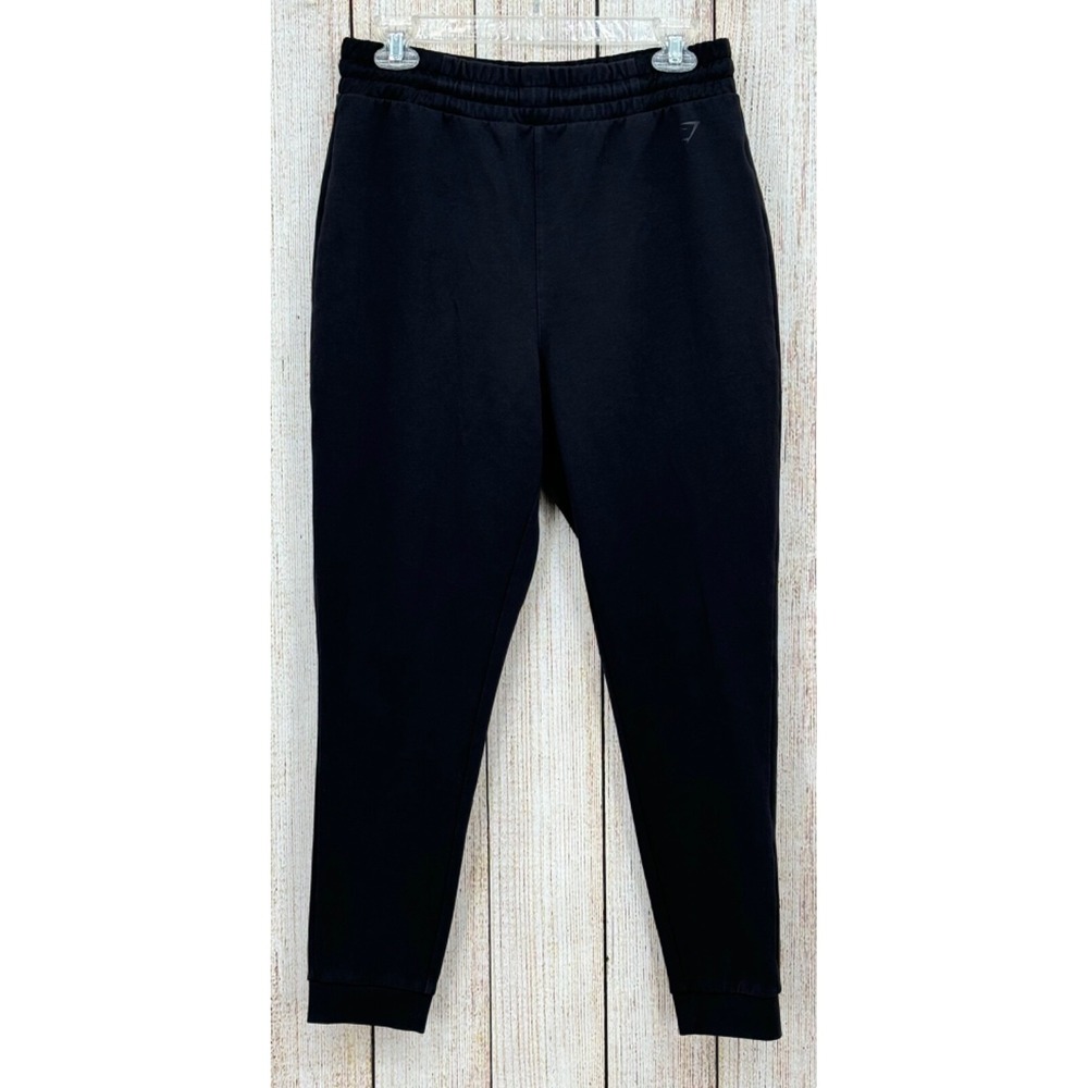 Gymshark Jogger Pants Women's Size Medium Black Sweatpants Drawstring‎